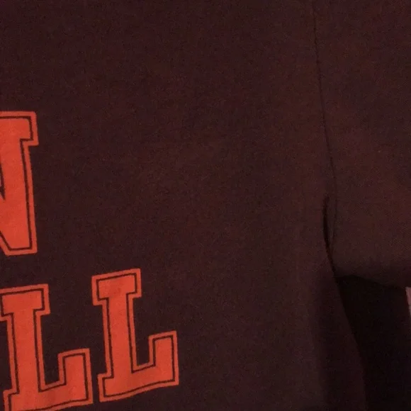 Clemson Tigers Football “Run Down The Hill” Purple T-Shirt Mens Medium M - Picture 6 of 13